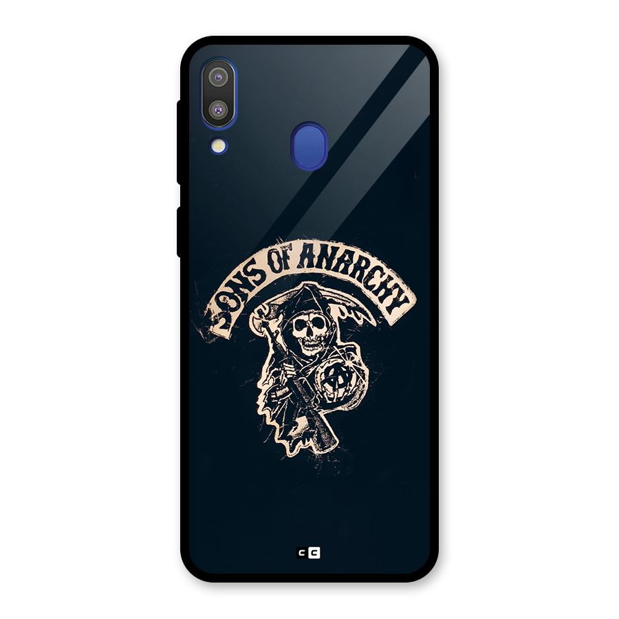 Sons Of Anarchy Glass Back Case for Galaxy M20