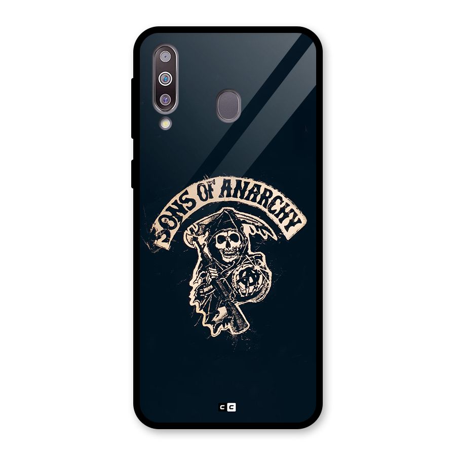 Sons Of Anarchy Glass Back Case for Galaxy M30