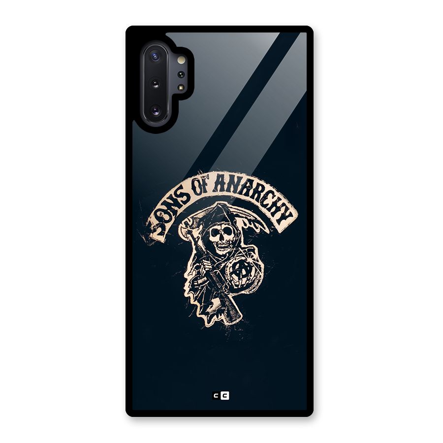 Sons Of Anarchy Glass Back Case for Galaxy Note 10 Plus