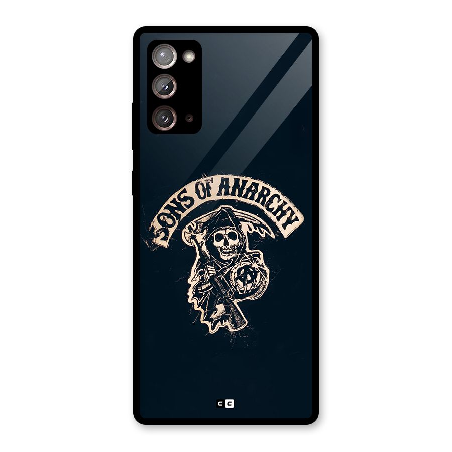 Sons Of Anarchy Glass Back Case for Galaxy Note 20