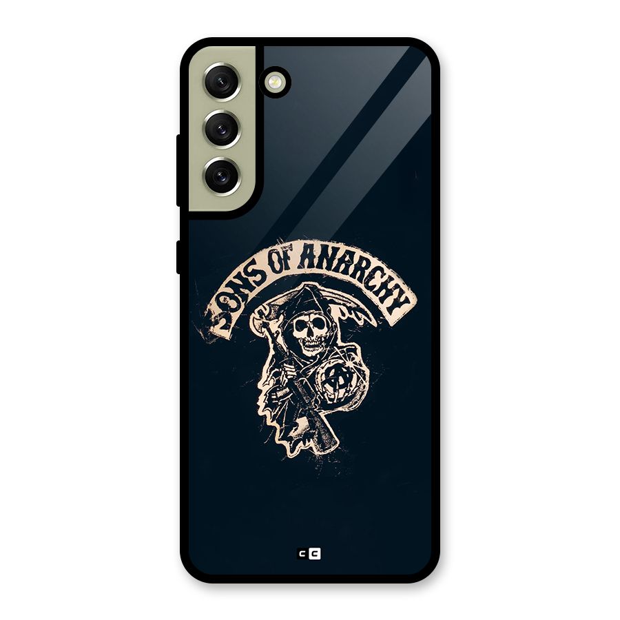 Sons Of Anarchy Glass Back Case for Galaxy S21 FE 5G