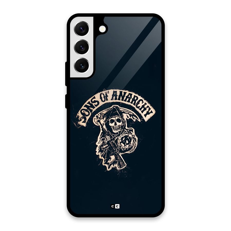 Sons Of Anarchy Glass Back Case for Galaxy S22 Plus 5G