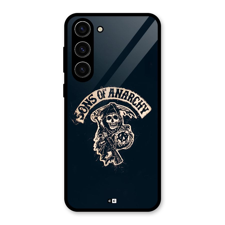 Sons Of Anarchy Glass Back Case for Galaxy S23 Plus