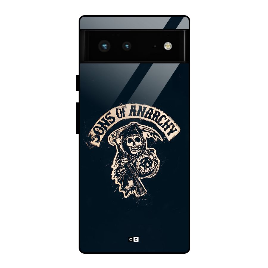 Sons Of Anarchy Glass Back Case for Google Pixel 6