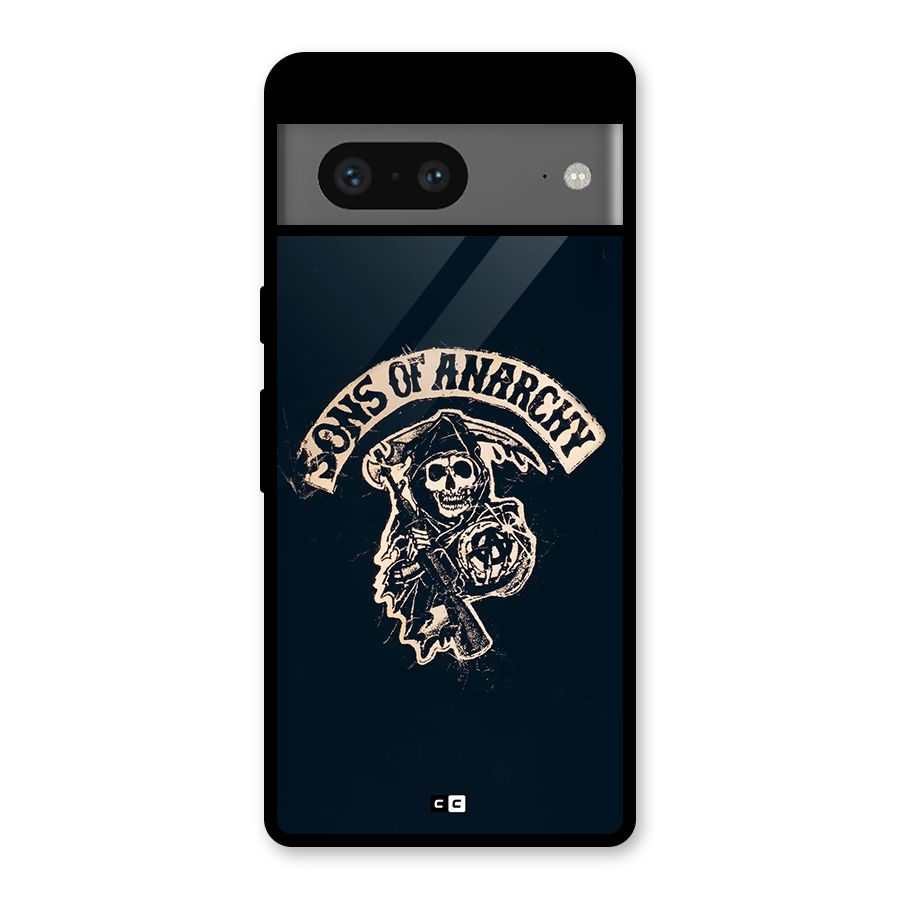 Sons Of Anarchy Glass Back Case for Google Pixel 7