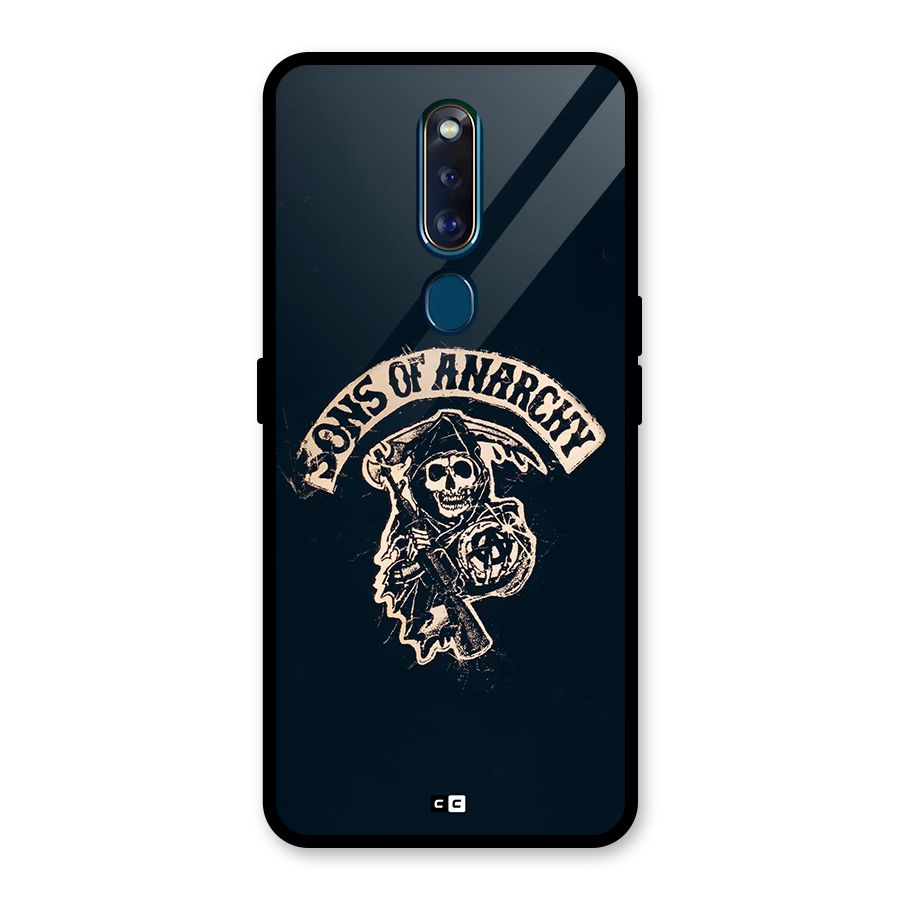 Sons Of Anarchy Glass Back Case for Oppo F11 Pro