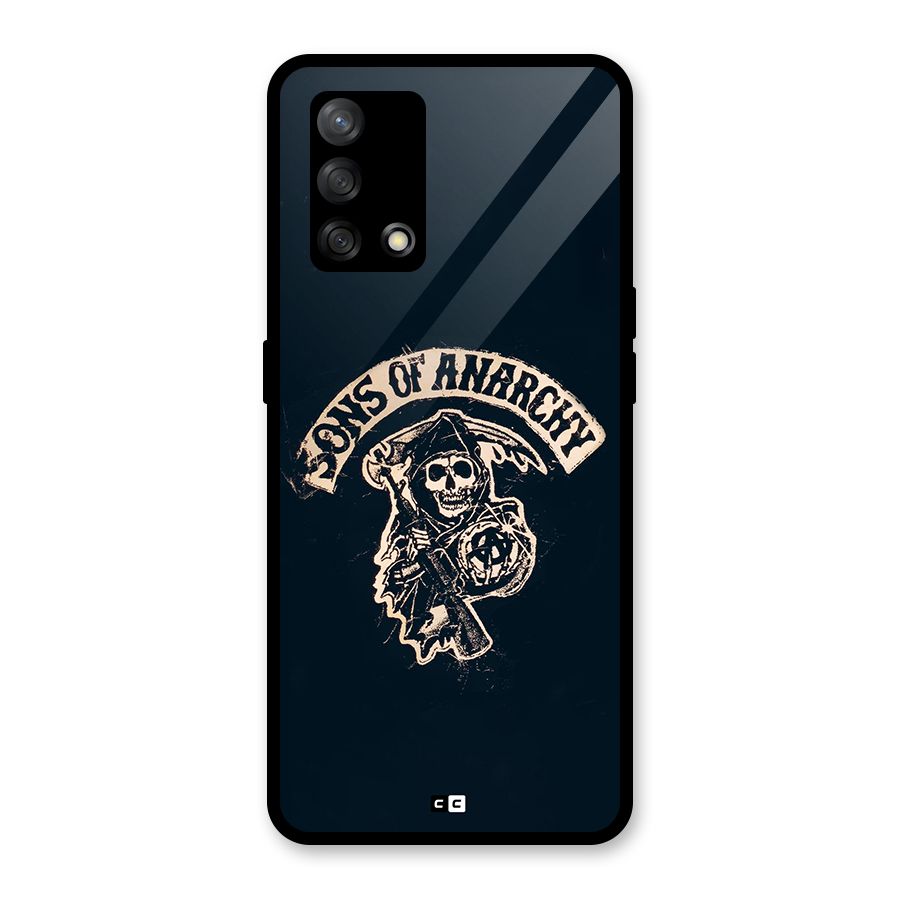 Sons Of Anarchy Glass Back Case for Oppo F19