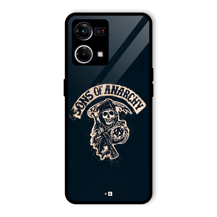 Sons Of Anarchy Glass Back Case for Oppo F21 Pro 4G