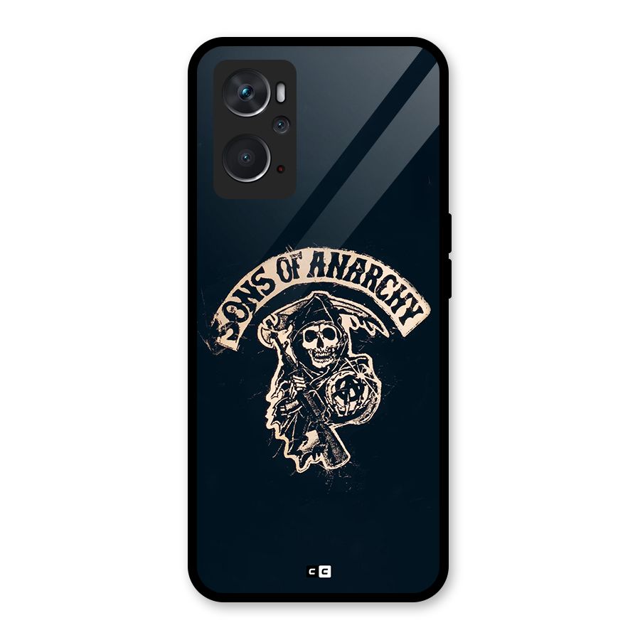Sons Of Anarchy Glass Back Case for Oppo K10 4G