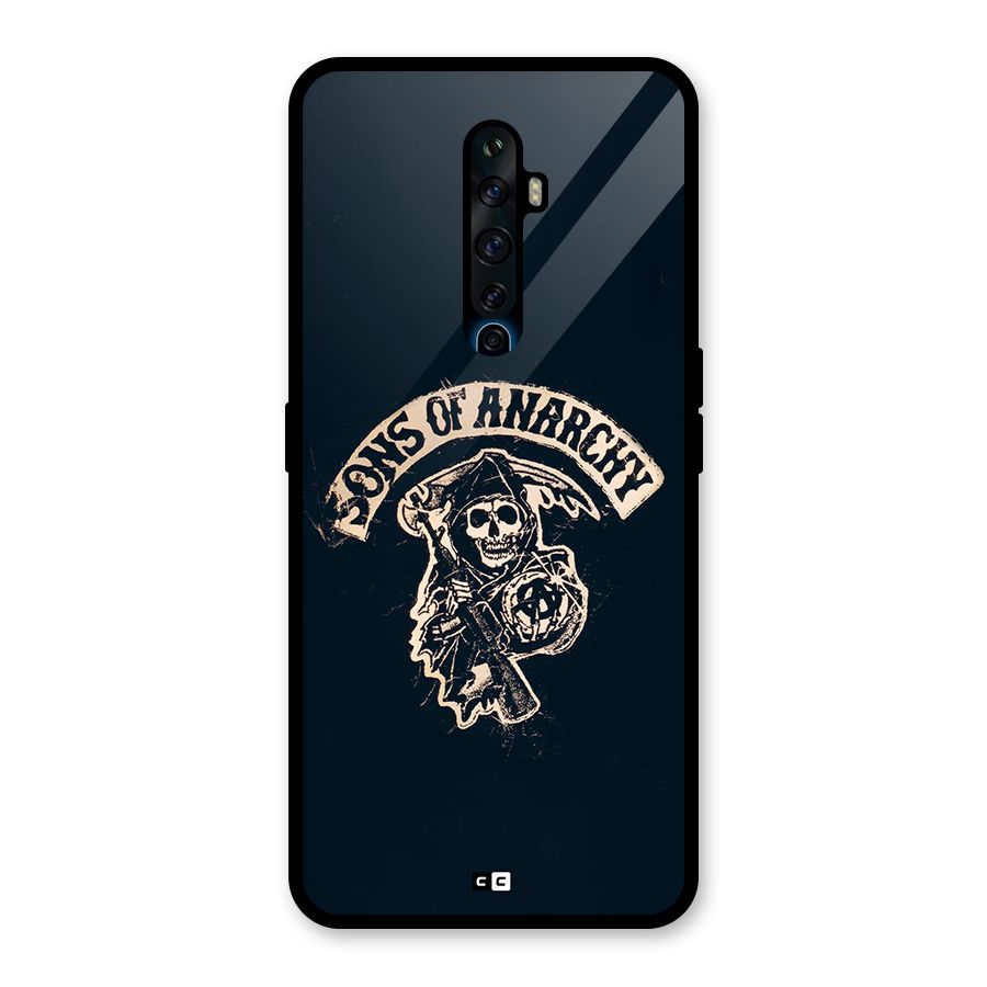 Sons Of Anarchy Glass Back Case for Oppo Reno2 Z