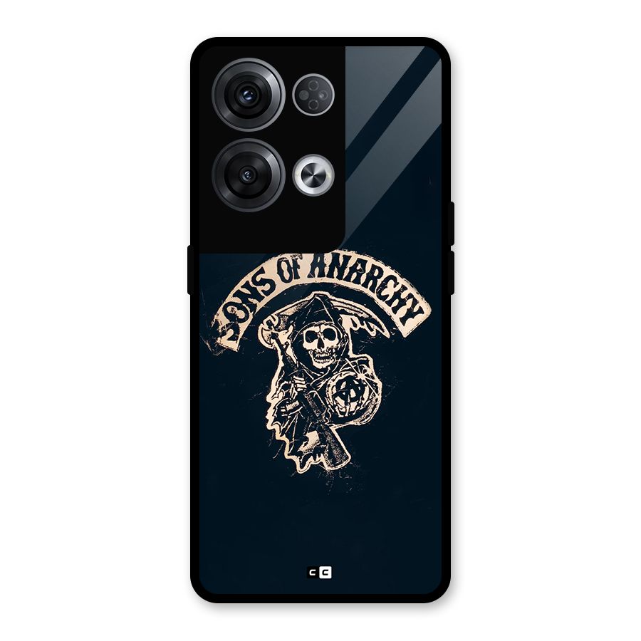 Sons Of Anarchy Glass Back Case for Oppo Reno8 Pro 5G