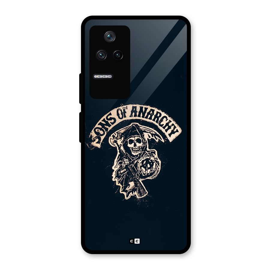 Sons Of Anarchy Glass Back Case for Poco F4 5G