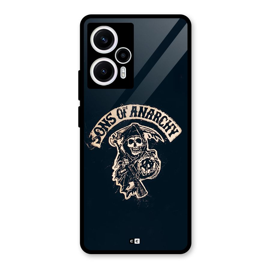 Sons Of Anarchy Glass Back Case for Poco F5