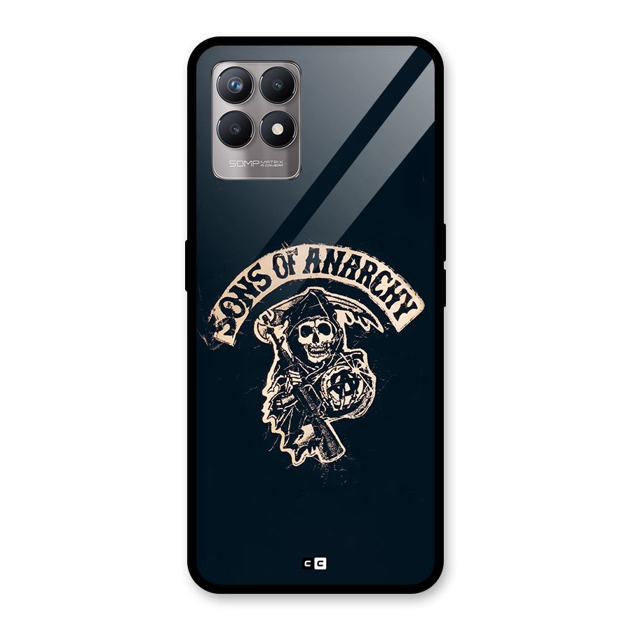 Sons Of Anarchy Glass Back Case for Realme 8i