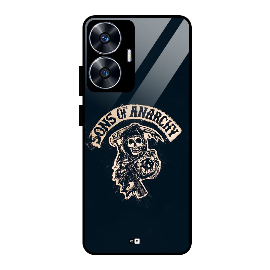 Sons Of Anarchy Glass Back Case for Realme Narzo N55