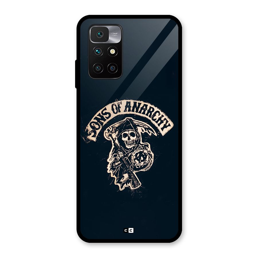 Sons Of Anarchy Glass Back Case for Redmi 10 Prime