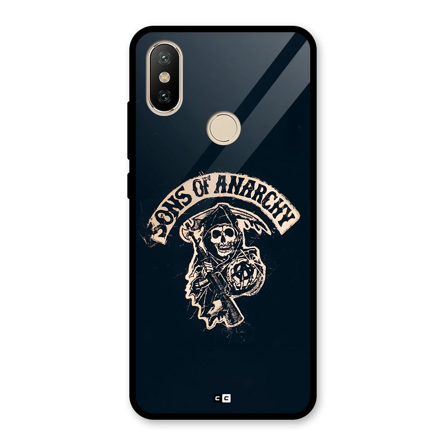 Sons Of Anarchy Glass Back Case for Redmi A2