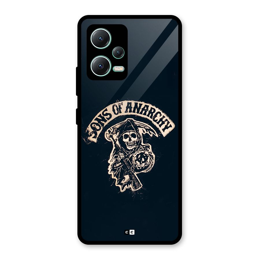 Sons Of Anarchy Glass Back Case for Redmi Note 12 5G