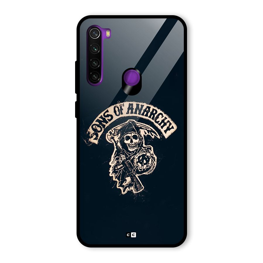 Sons Of Anarchy Glass Back Case for Redmi Note 8