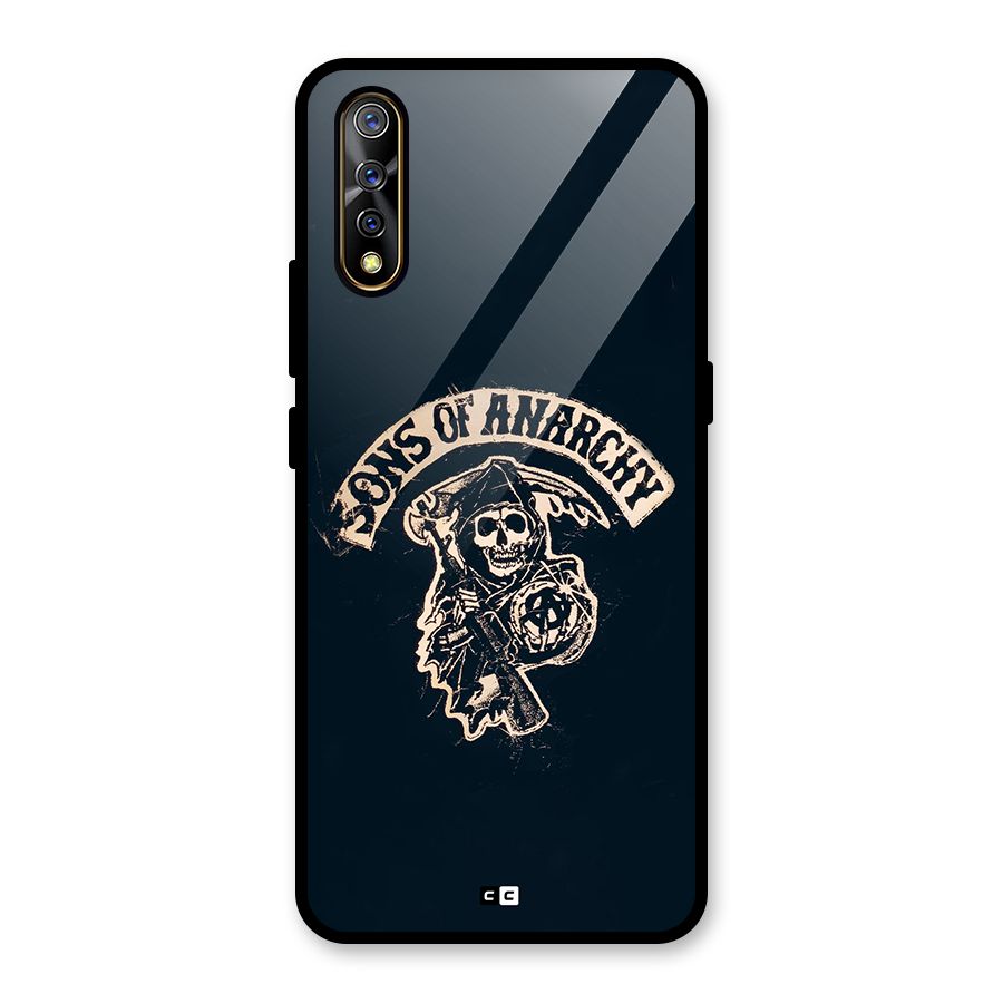 Sons Of Anarchy Glass Back Case for Vivo S1