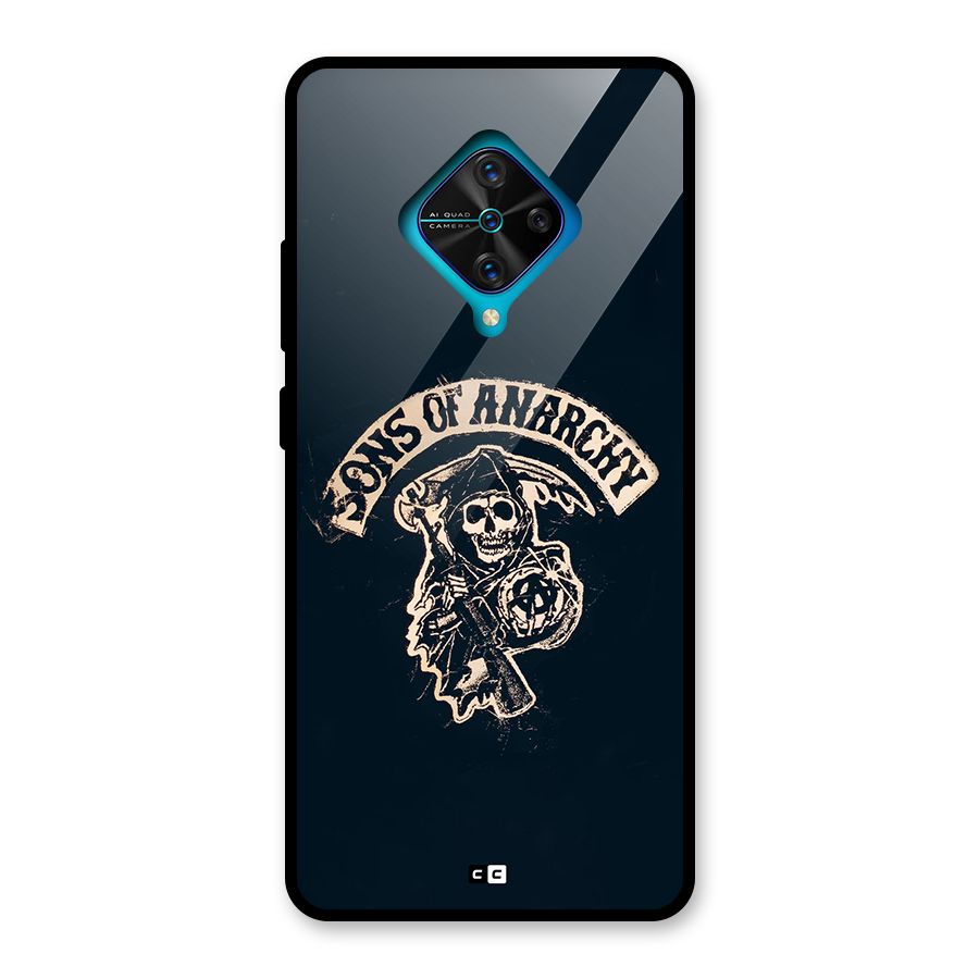 Sons Of Anarchy Glass Back Case for Vivo S1 Pro