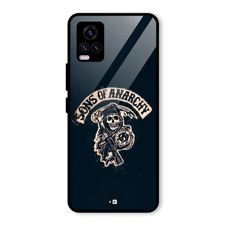Sons Of Anarchy Glass Back Case for Vivo V20 2021