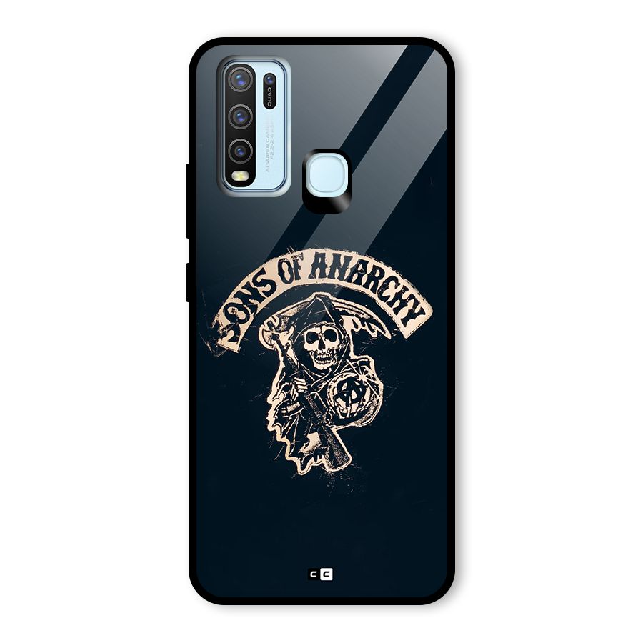 Sons Of Anarchy Glass Back Case for Vivo Y30