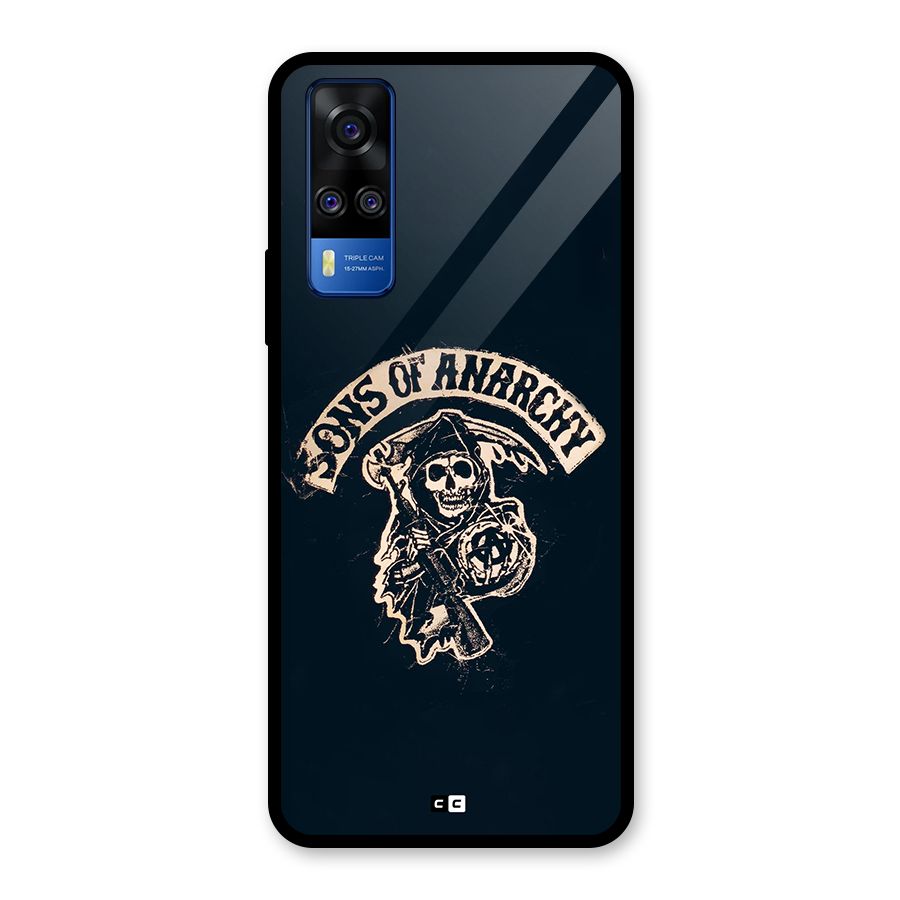 Sons Of Anarchy Glass Back Case for Vivo Y31