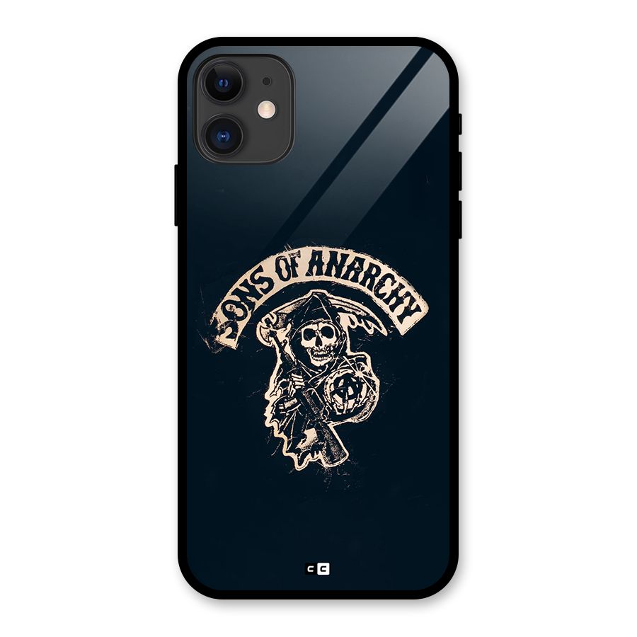 Sons Of Anarchy Glass Back Case for iPhone 11
