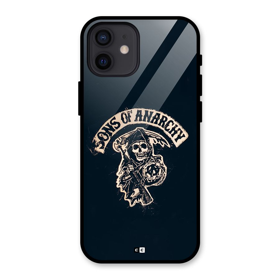 Sons Of Anarchy Glass Back Case for iPhone 12