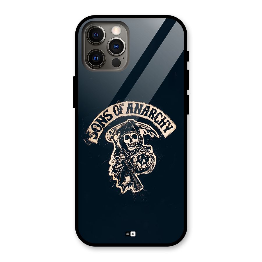 Sons Of Anarchy Glass Back Case for iPhone 12 Pro