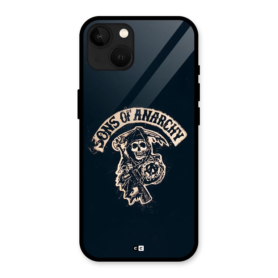 Sons Of Anarchy Glass Back Case for iPhone 13