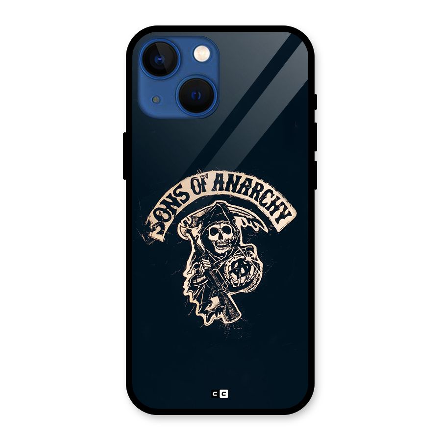 Sons Of Anarchy Glass Back Case for iPhone 13 Mini
