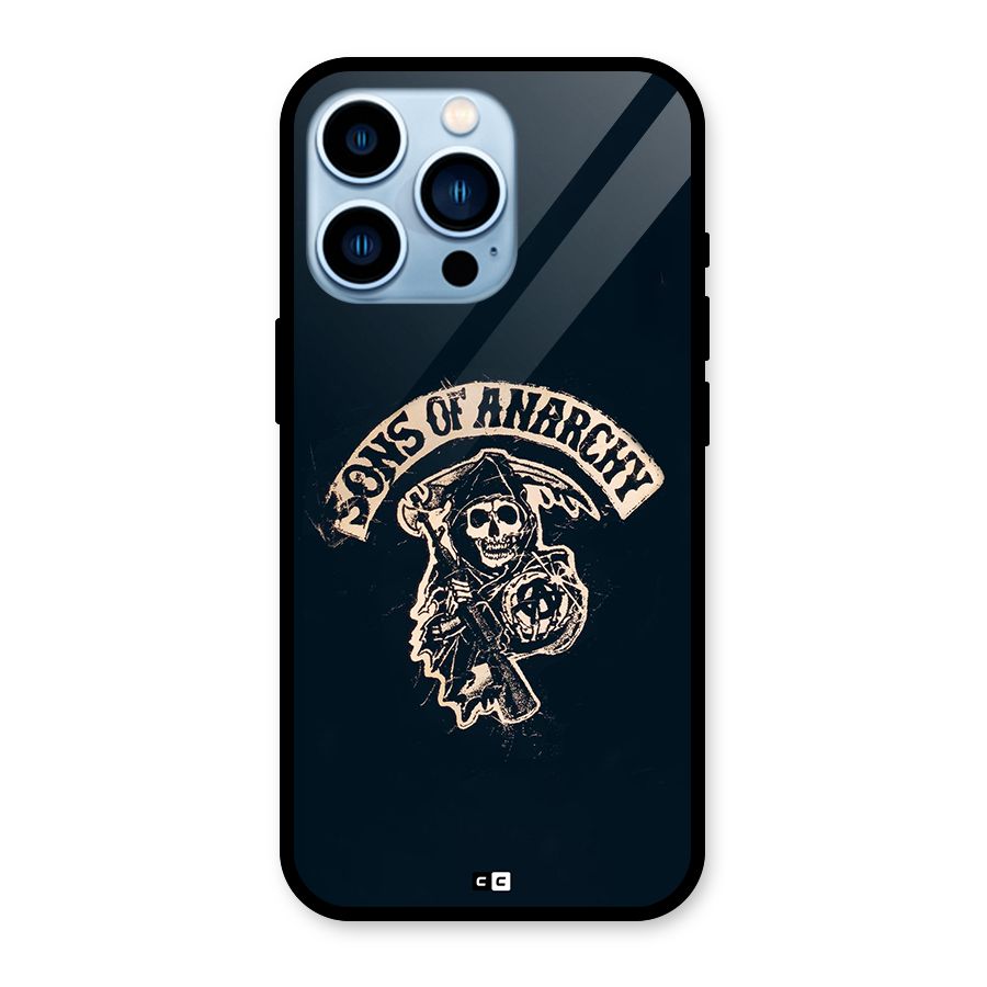 Sons Of Anarchy Glass Back Case for iPhone 13 Pro