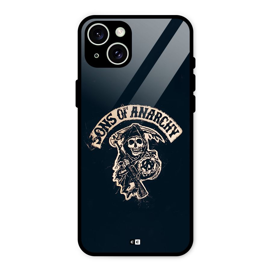 Sons Of Anarchy Glass Back Case for iPhone 15 Plus