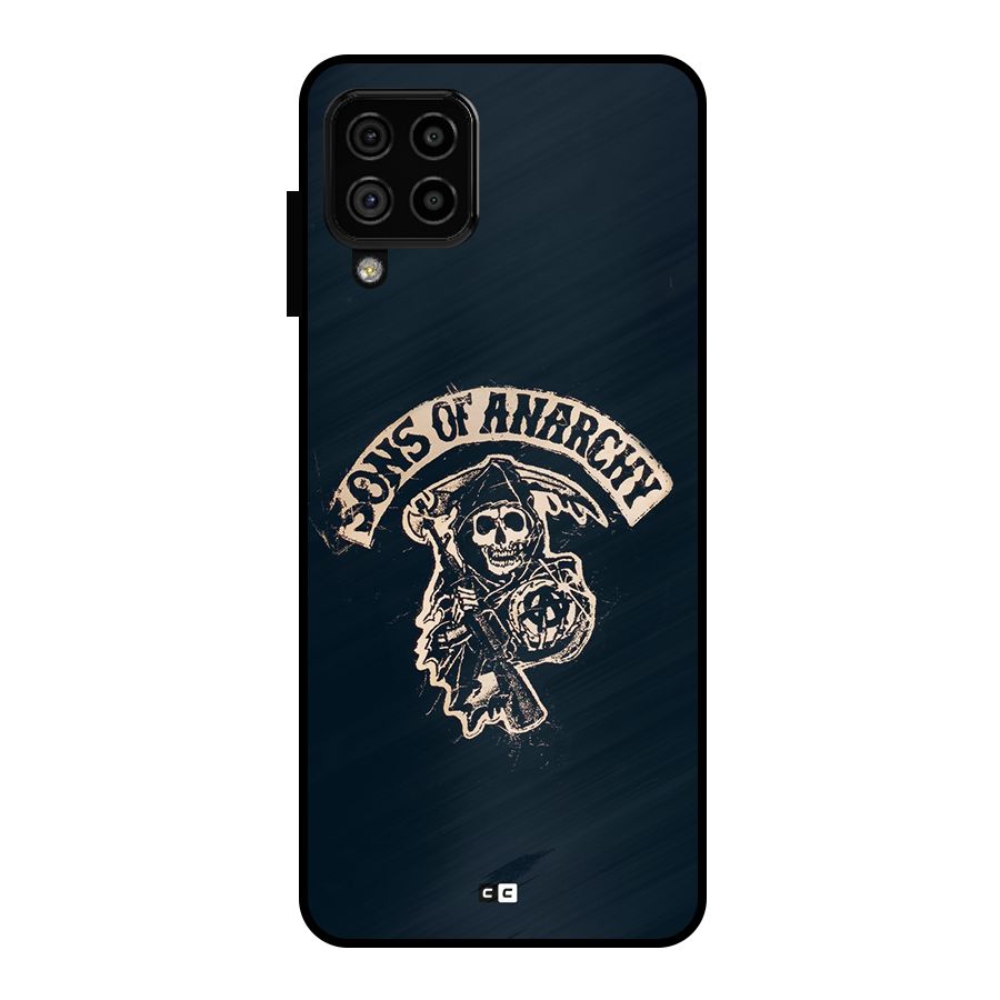 Sons Of Anarchy Metal Back Case for Galaxy A22 4G