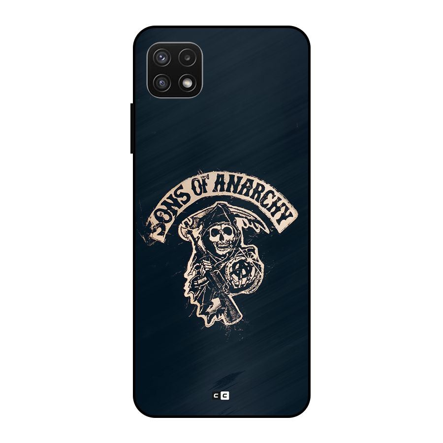Sons Of Anarchy Metal Back Case for Galaxy A22 5G