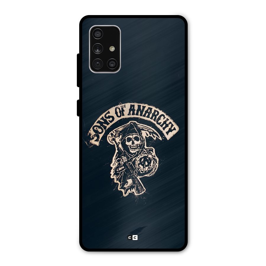 Sons Of Anarchy Metal Back Case for Galaxy A71