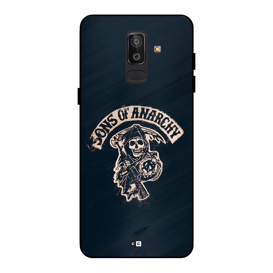 Sons Of Anarchy Metal Back Case for Galaxy J8