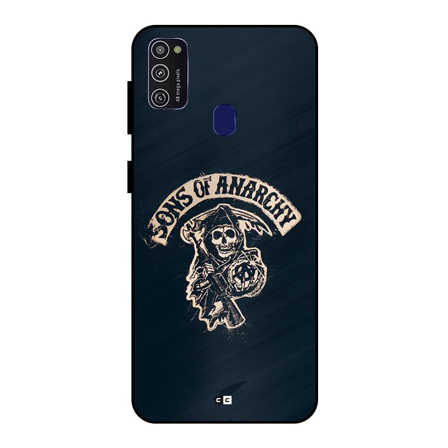 Sons Of Anarchy Metal Back Case for Galaxy M30s