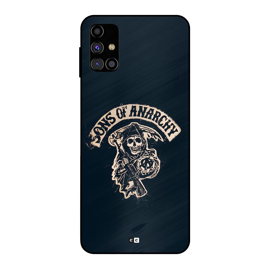 Sons Of Anarchy Metal Back Case for Galaxy M31s