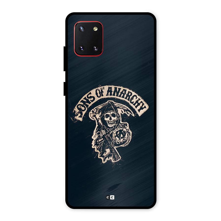 Sons Of Anarchy Metal Back Case for Galaxy Note 10 Lite