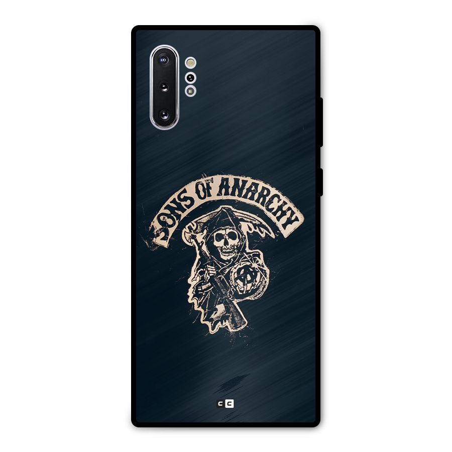 Sons Of Anarchy Metal Back Case for Galaxy Note 10 Plus
