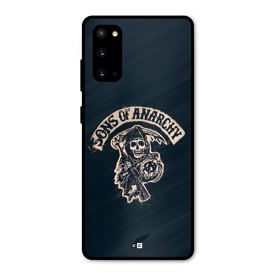 Sons Of Anarchy Metal Back Case for Galaxy S20