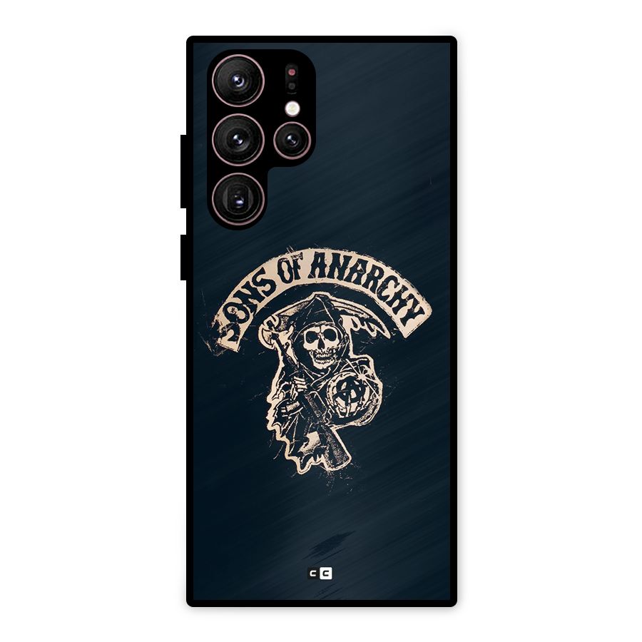 Sons Of Anarchy Metal Back Case for Galaxy S22 Ultra 5G