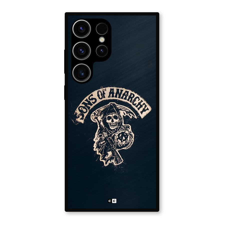 Sons Of Anarchy Metal Back Case for Galaxy S23 Ultra