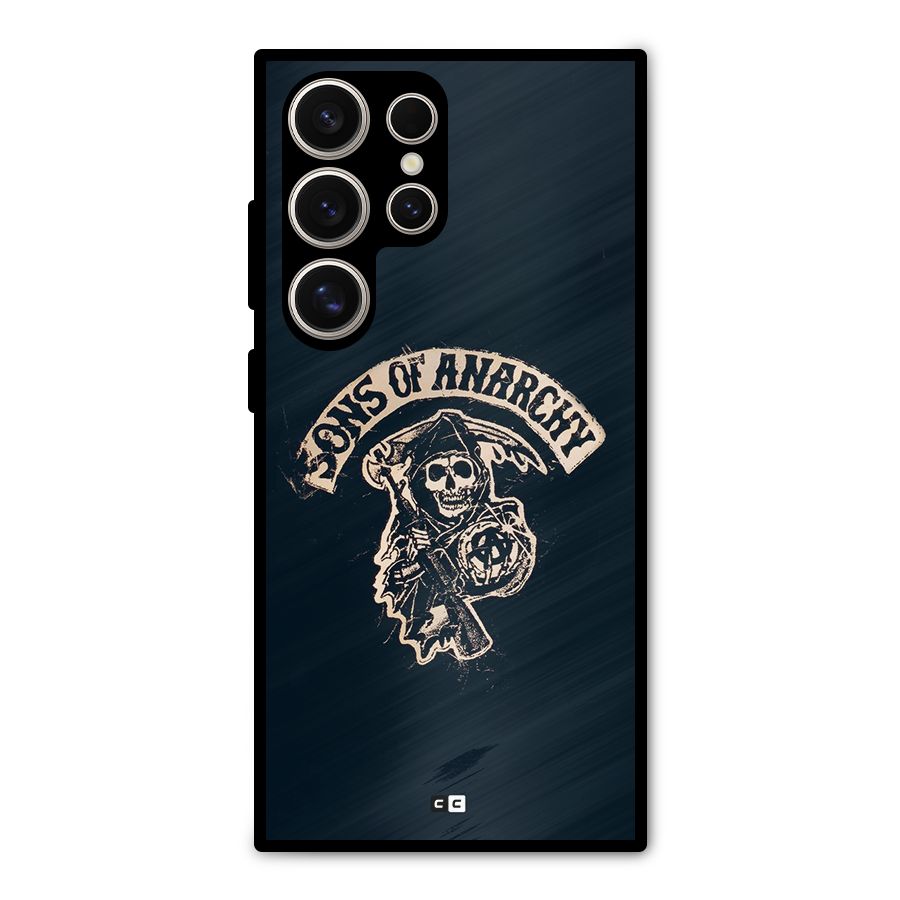 Sons Of Anarchy Metal Back Case for Galaxy S24 Ultra