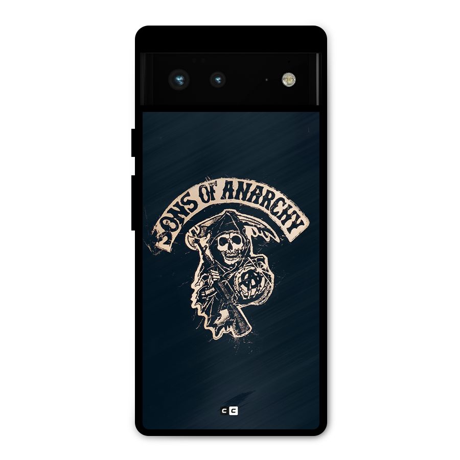 Sons Of Anarchy Metal Back Case for Google Pixel 6