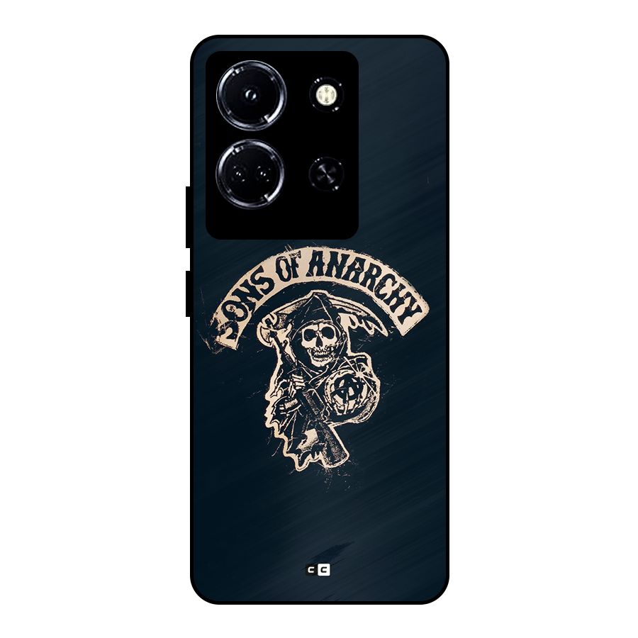 Sons Of Anarchy Metal Back Case for Infinix Note 30 5G