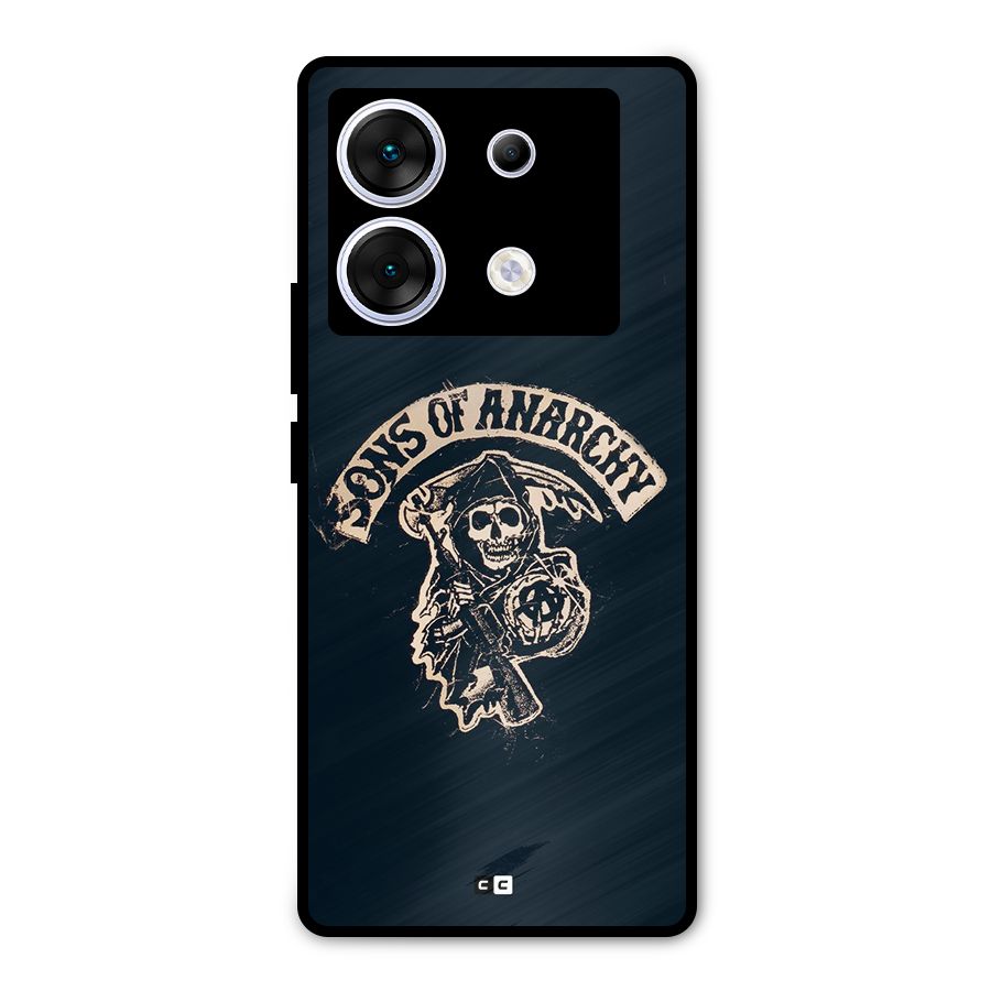 Sons Of Anarchy Metal Back Case for Infinix Zero 30 5G